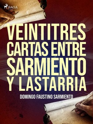 cover image of Veintitres cartas entre Sarmiento y Lastarria